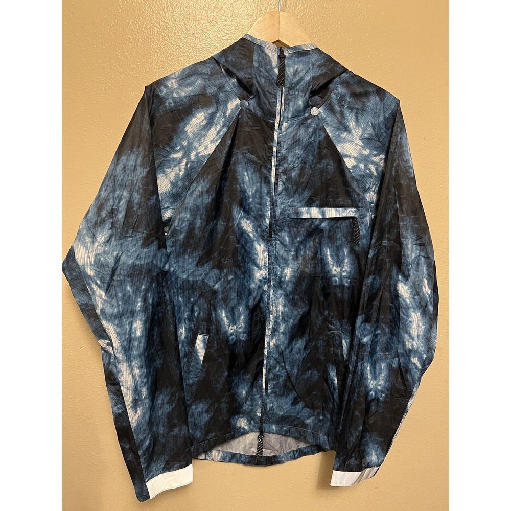 NIKE SB Steel Skateboard Ligero Blue Woodwash‎ Topo Windbreaker Jacket Men's XL